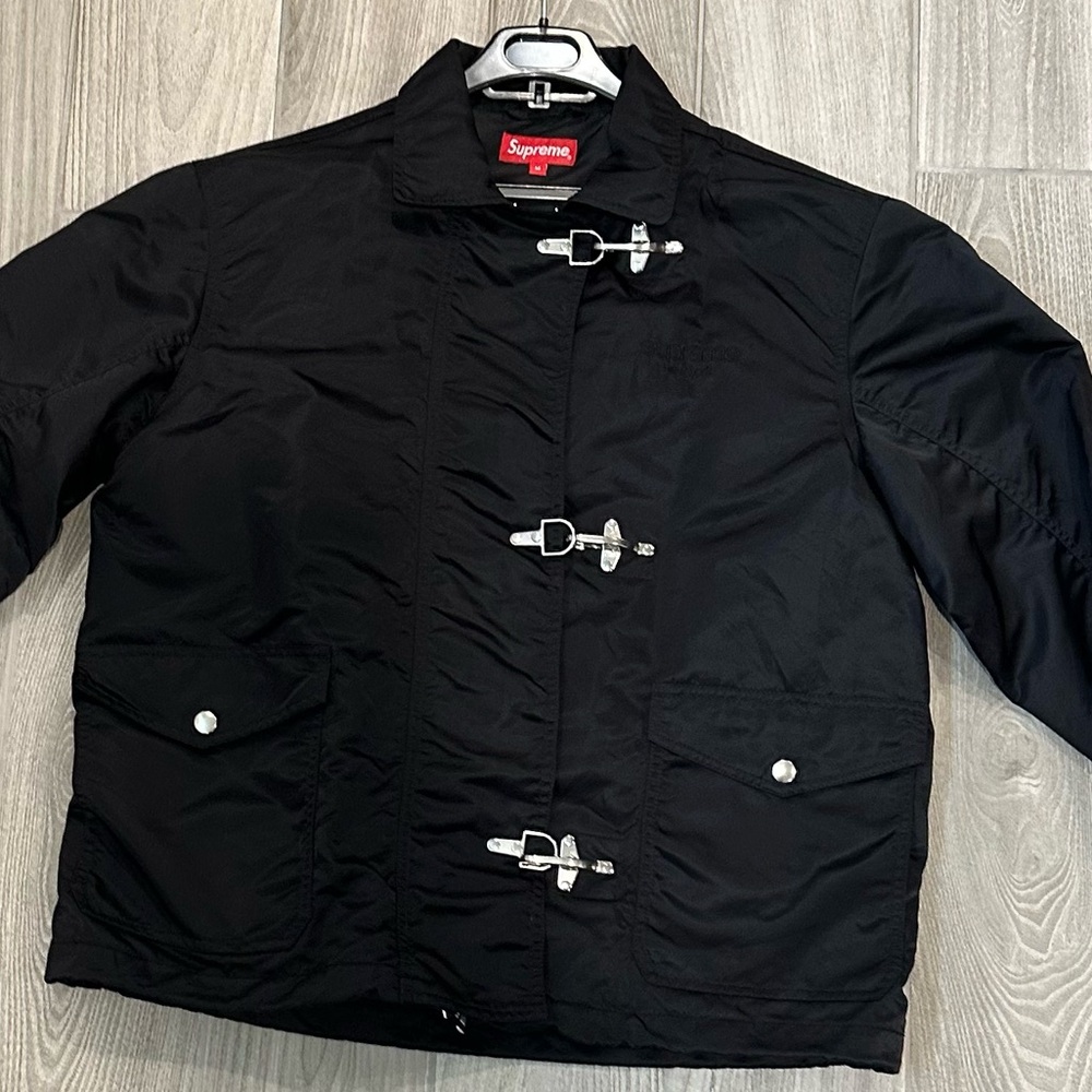 Supreme Nylon Turnout Jacket in black Medium Men’s fireman